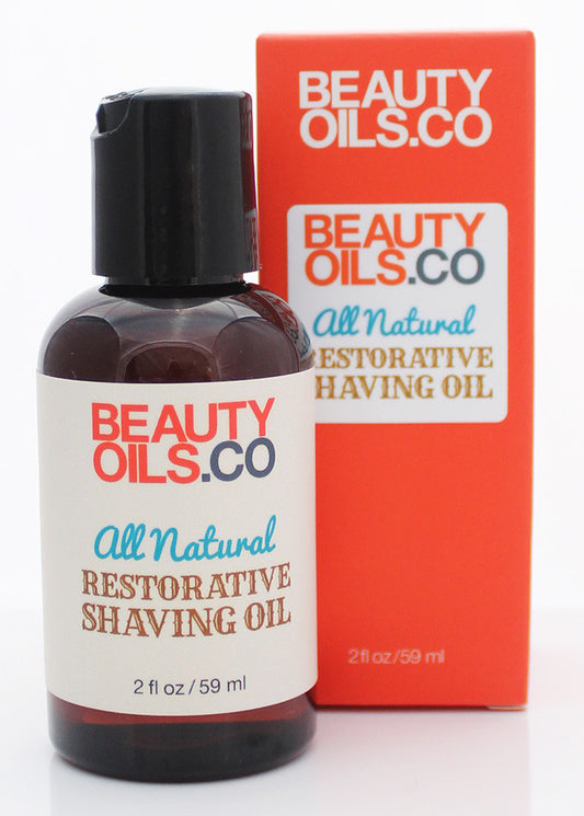 All Natural Restorative Shaving Oil - BEAUTYOILS.CO - Shave Oil